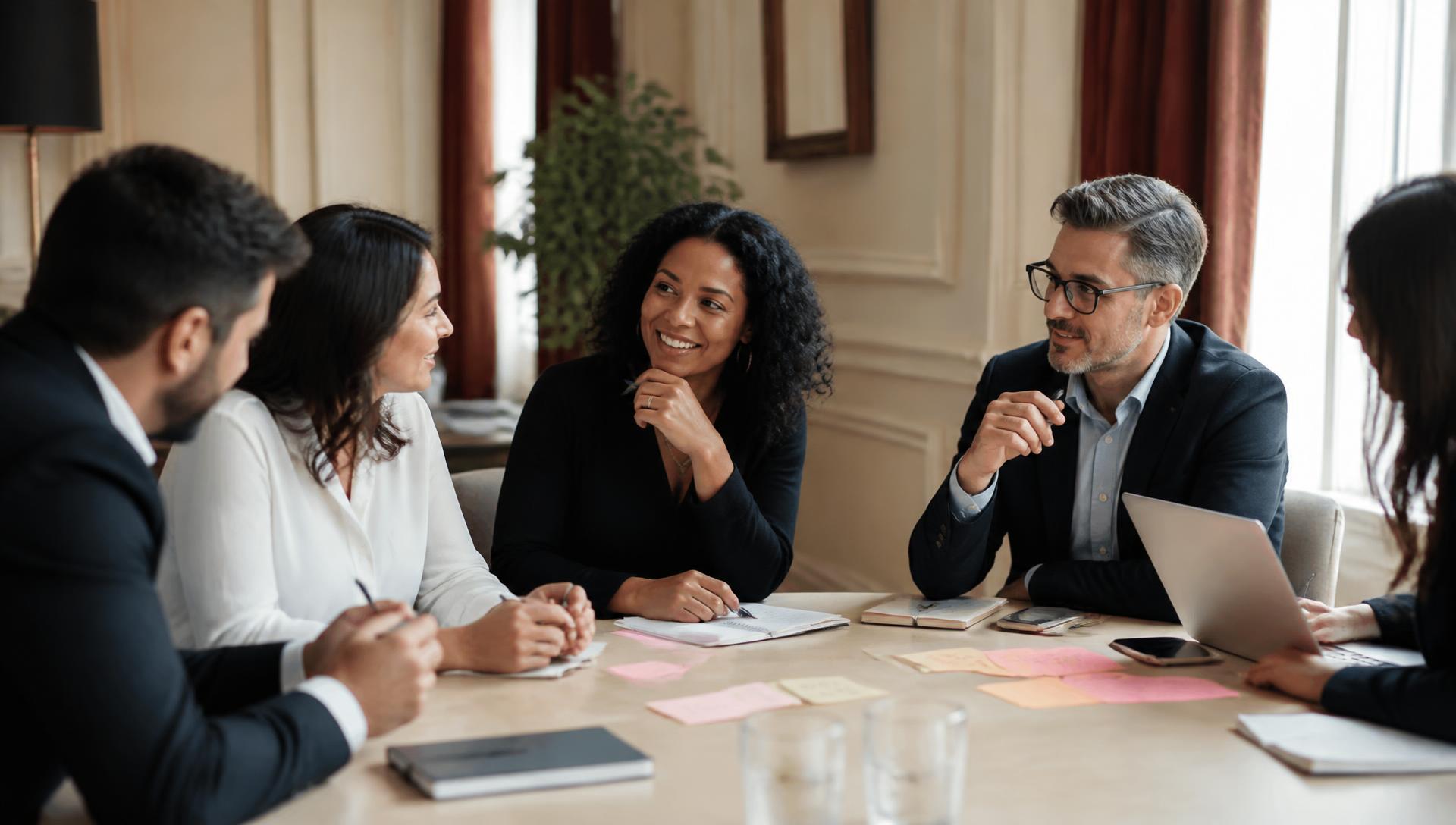 Espace de travail épuré et lumineux symbolisant la clarté mentale et la structure professionnelle.